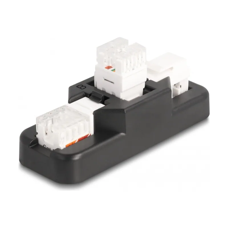 Set Keystone LSA con soporte de clip RJ45/RJ11 Cat.6