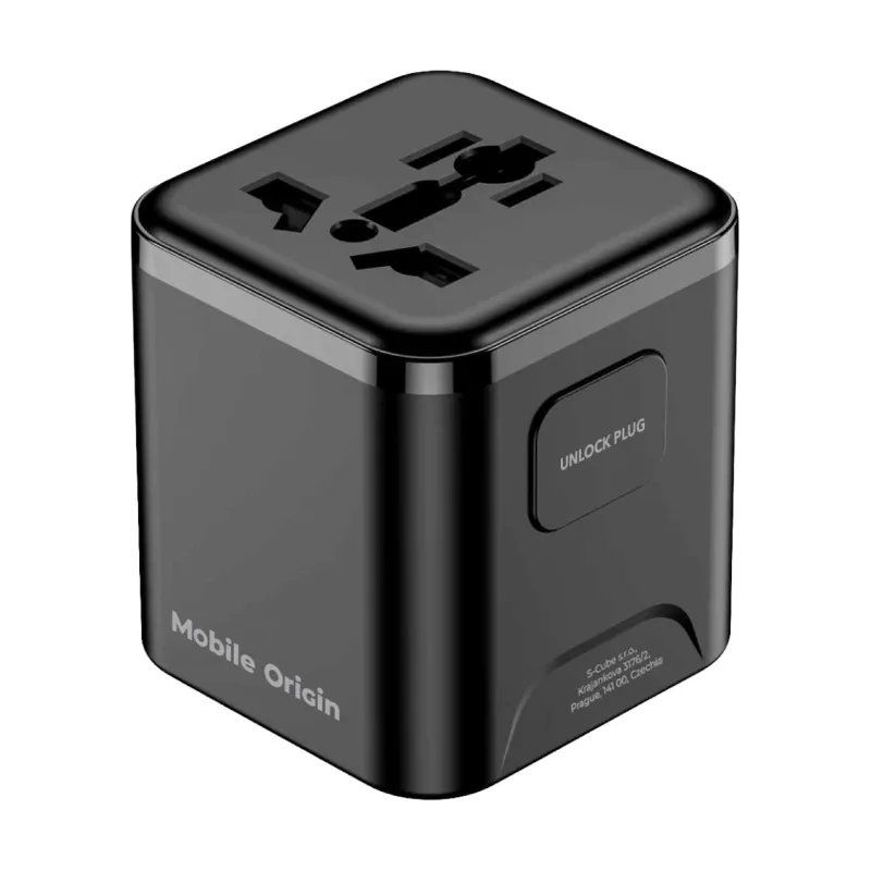 MO-UTRA-PW30-BLK adaptador de enchufe