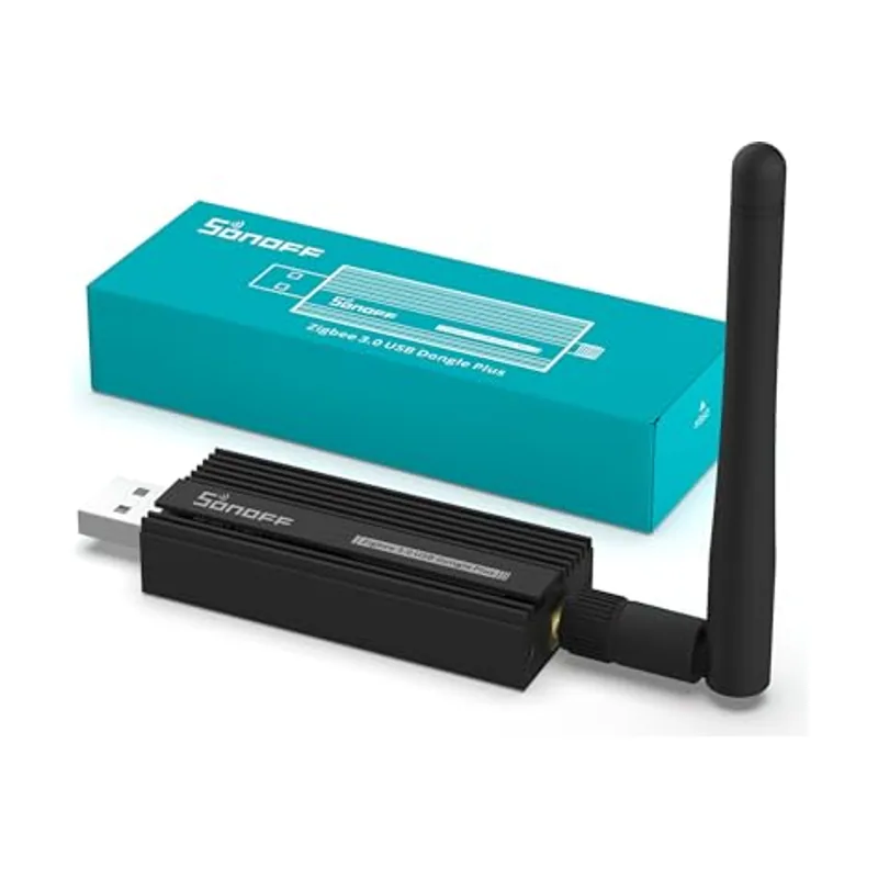 Sonoff Universal Zigbee 3.0 USB Dongle Plus Gateway con Antena para Home Assistant