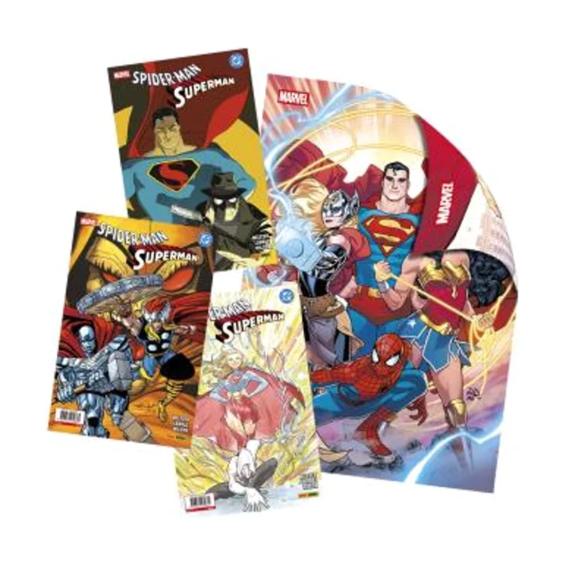Spider-man/superman vol.01. pack portadas