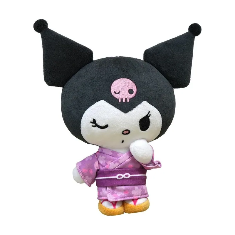 Sanrio peluche kuromi kimono 22 cm