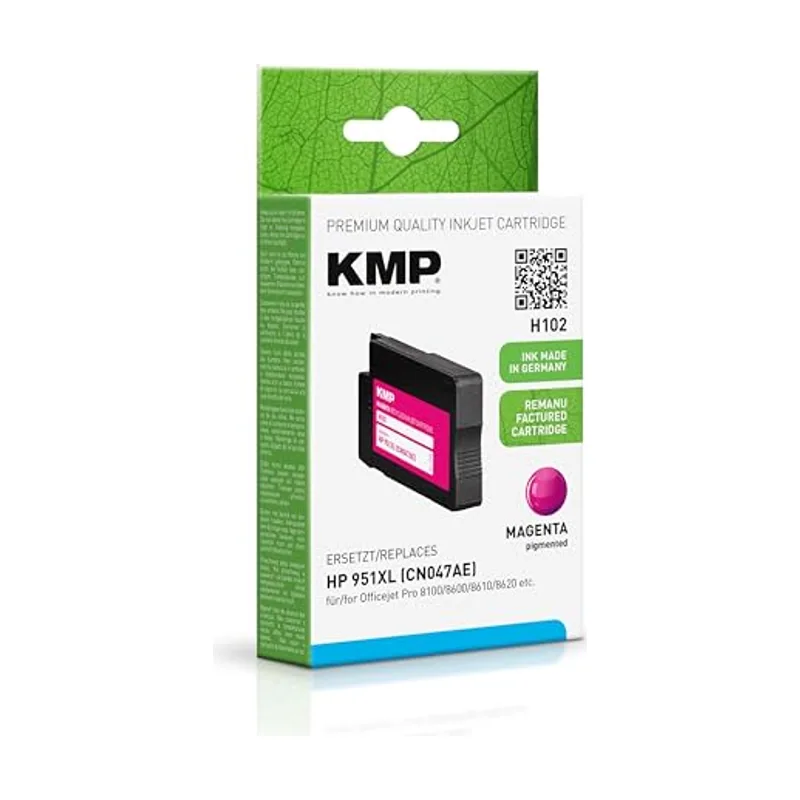 KMP H102 cartucho de tinta 1 pieza s Magenta