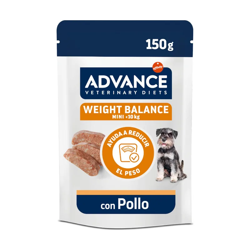 Advance 150 g Weight Balance Pollo Sobre para perros