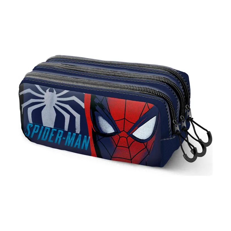 Karactermania Marvel Spiderman Gaze-Trick Fan 2.2 Estuche Azul 23 x 11 cm