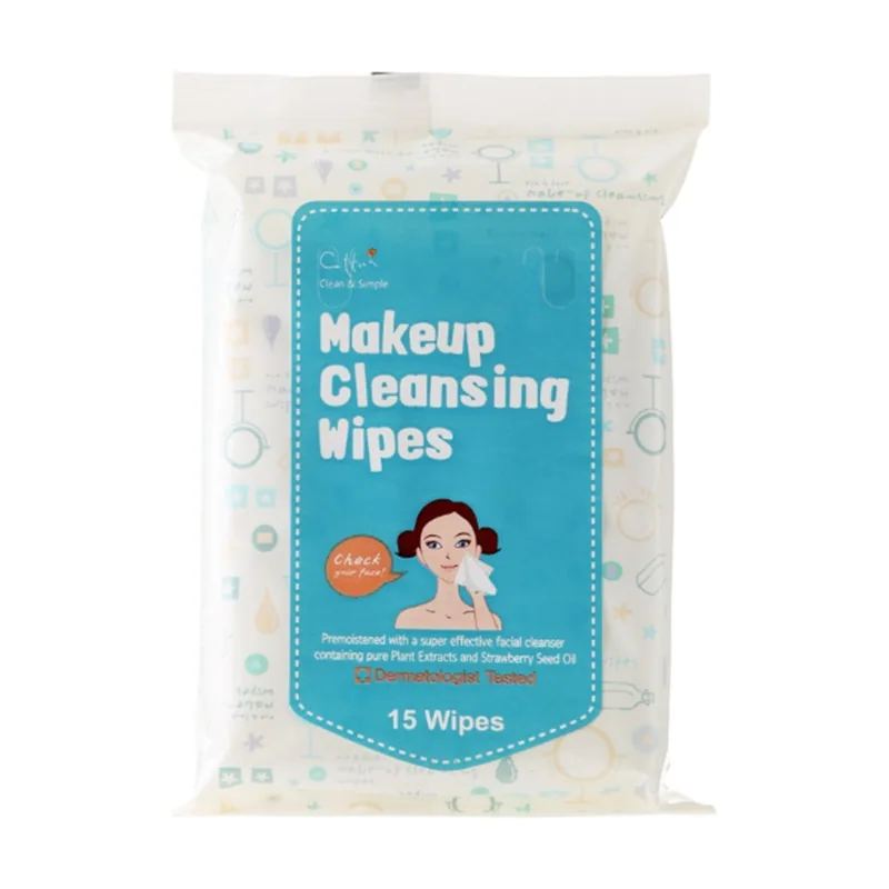 Makeup remover wipes