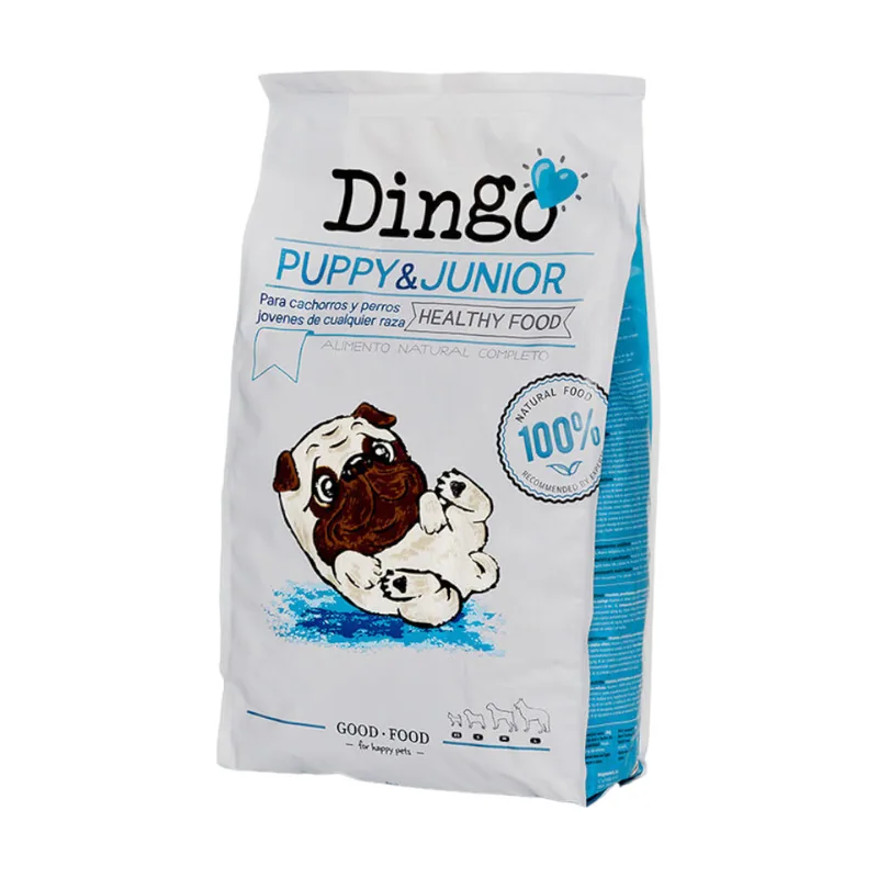 Dingo 12 kg Puppy y Junior pienso