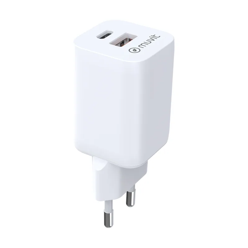 Muvit for Change Cargador de Pared 1 USB QC 3.0