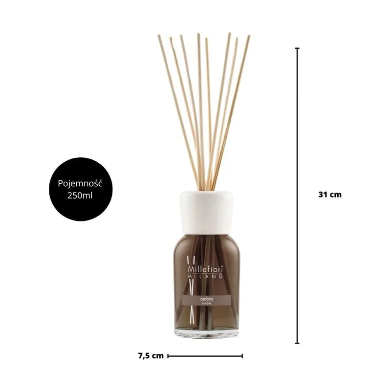 Pałeczki zapachowe 250ml ombra millefiori