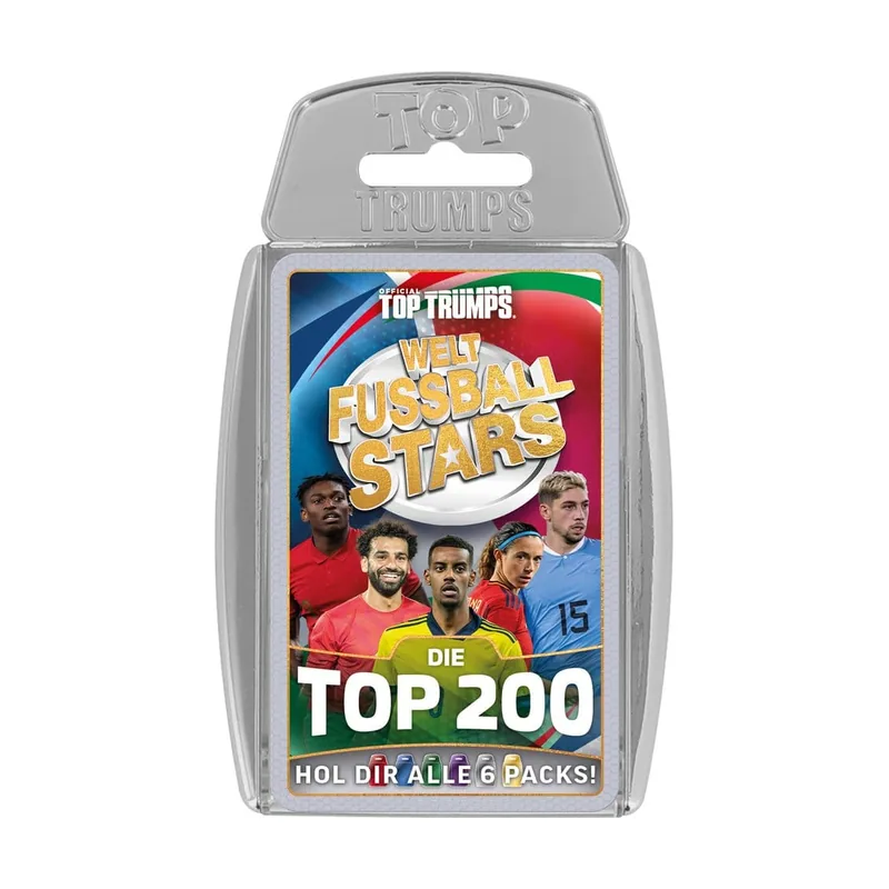 Winning Moves World football stars juego de cartas 200 pack 5 *edición alemana*