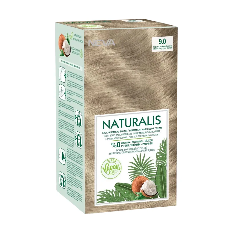 Naturalis permanent hair dye