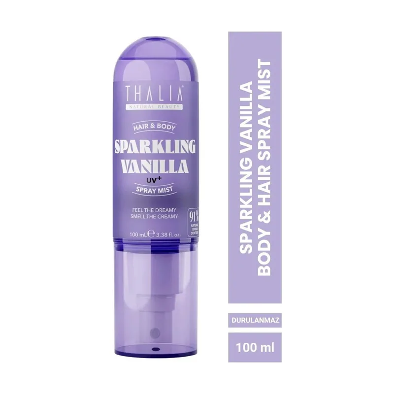 Thalia Natural Beauty sparkling vanilla uv+, scented spray, for women, 100 ml