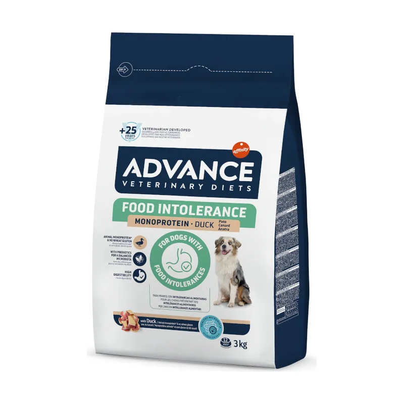 Advance 3 kg Veterinary Diets Food Intolerance Pienso