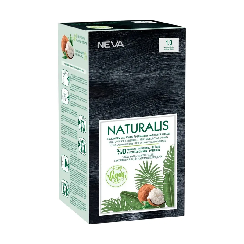 Naturalis permanent hair dye Negro