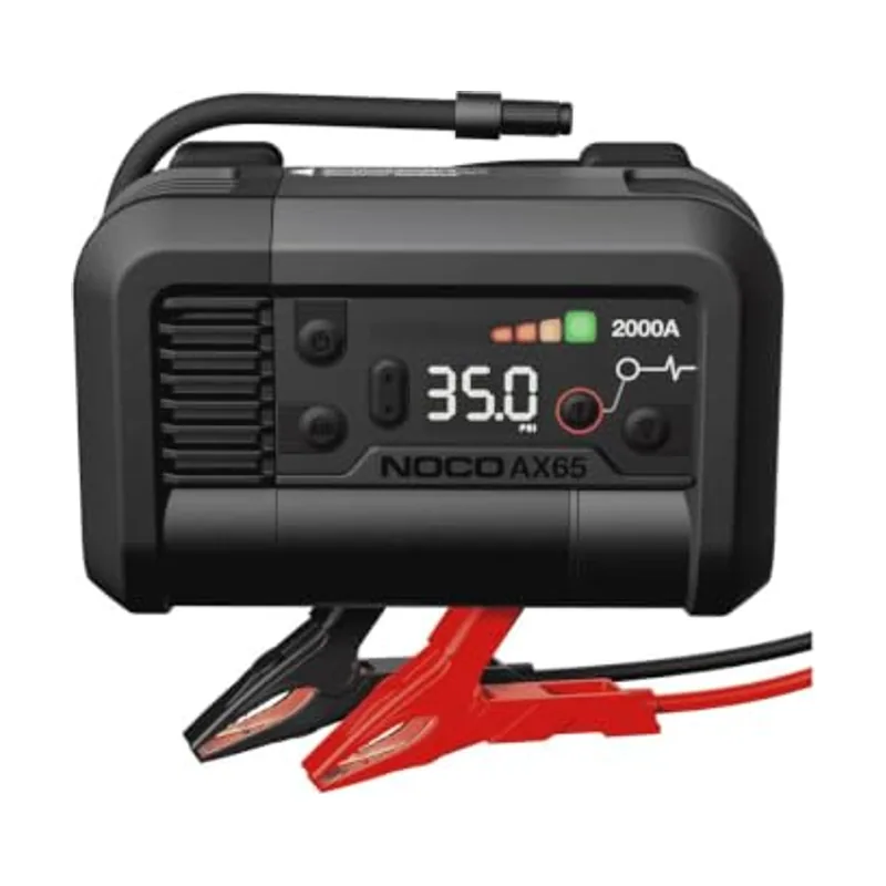 Noco AX65 Jump Starter Pro 2000 A con compresor