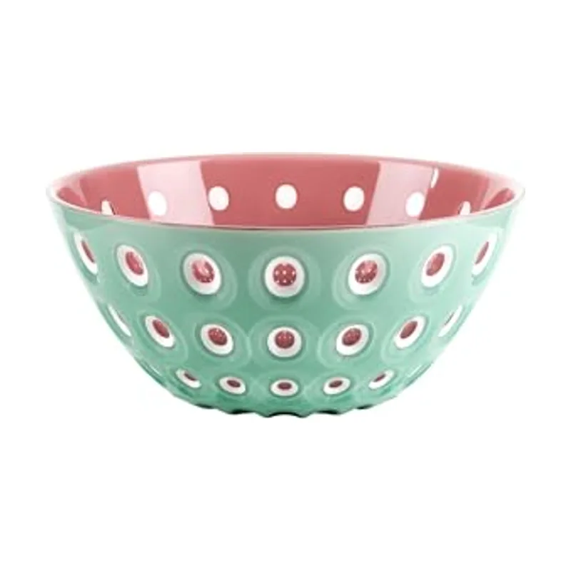 Guzzini Contenedor de 25 cm de San 'Le Murrine' Matcha Blanco-Malva