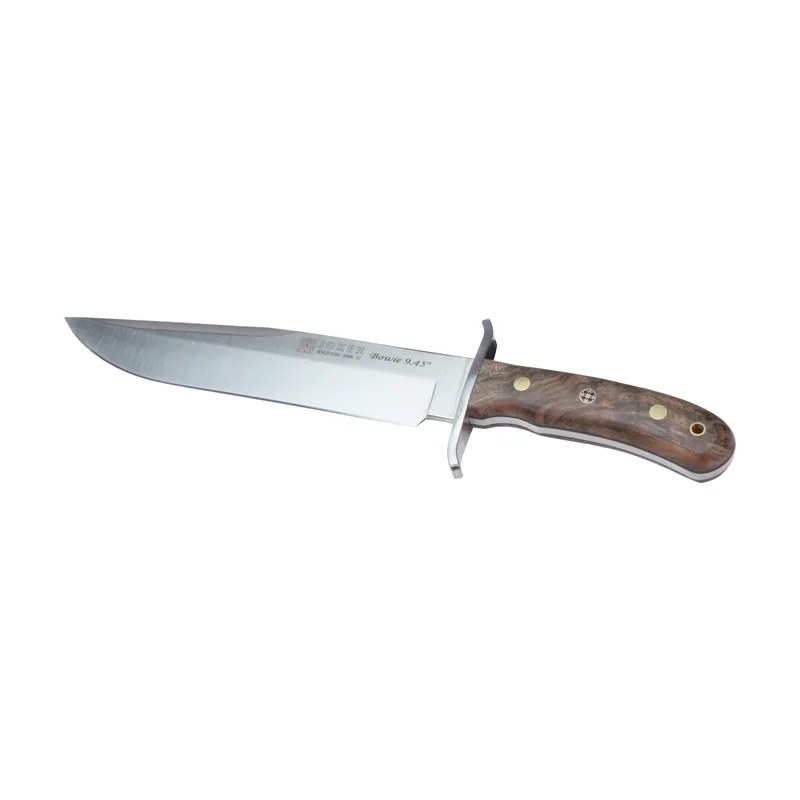 Cuchillo de cazador enterizo Bowie 9.45" CN139 con guarda