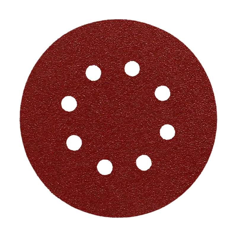Lija Recambio Velcro Disco 125 Ø Con Agujeros Grano 120