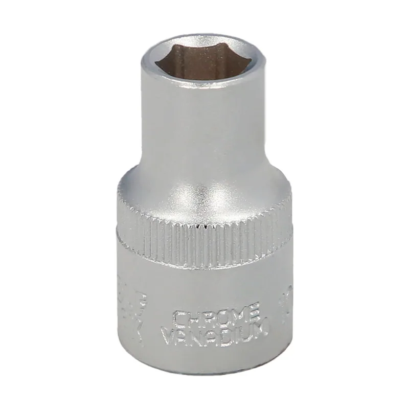 Llave Vaso 1/2" Hexagonal 10 mm. Perfil de 6 caras. Acero Cromo Vanadio