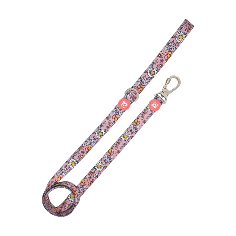 Dukier Correa Estampado Floral para perros