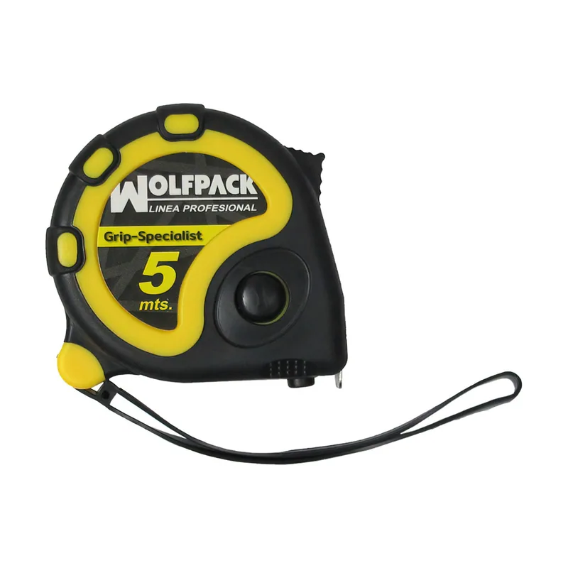 - Flexometro 5 Metros Con Freno Grip Special