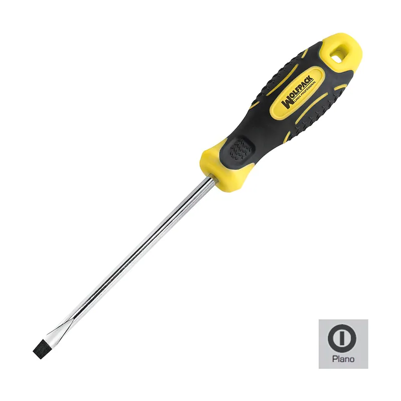- Destornillador Bimaterial Boca Estampada 4x100 mm.