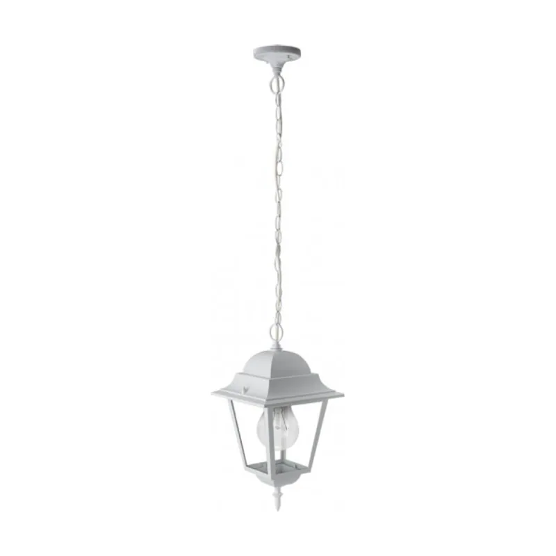 FABRILAMP Colgante blanco para exterior de Aluminio modelo SPICA Ip44