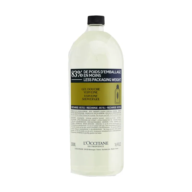 L'Occitane En Provence VERBENA gel de ducha ecorecarga 500 ml