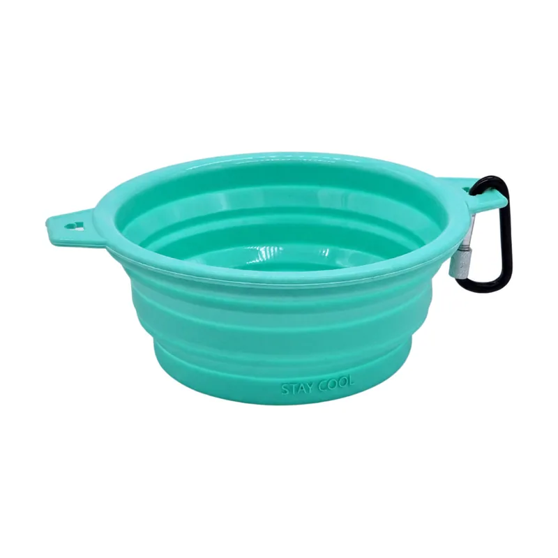 Dukier Bebedero Menta Plegable para perros