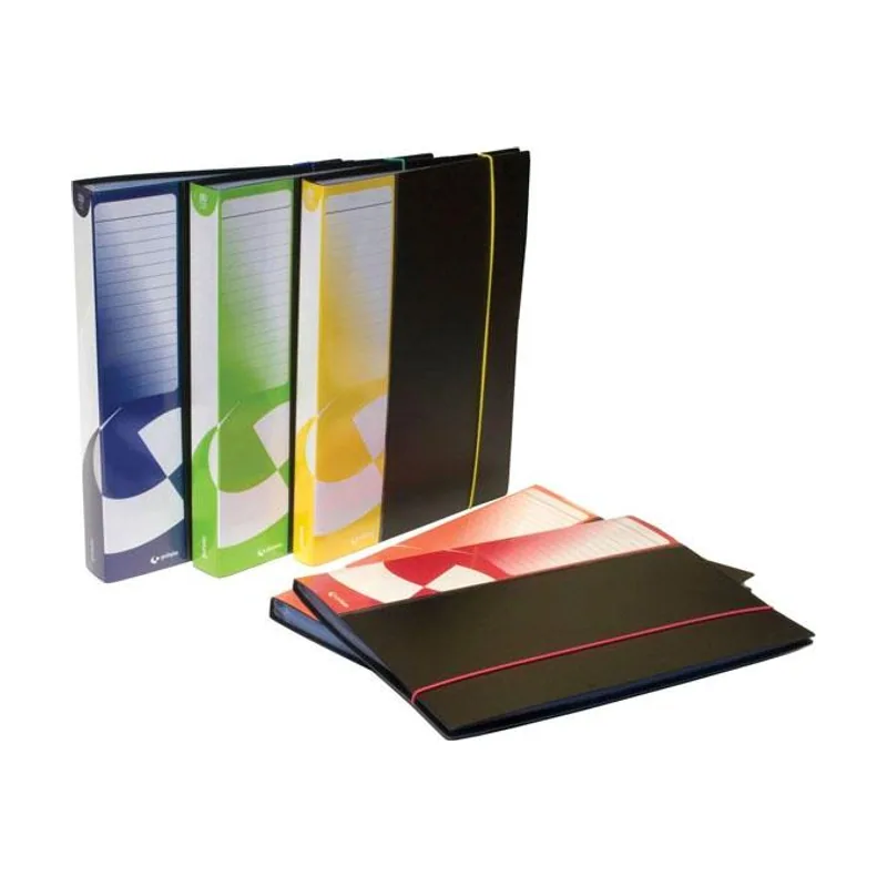 Carpeta pp extra rígido con 100 fundas poliuro opacas soldadas folio