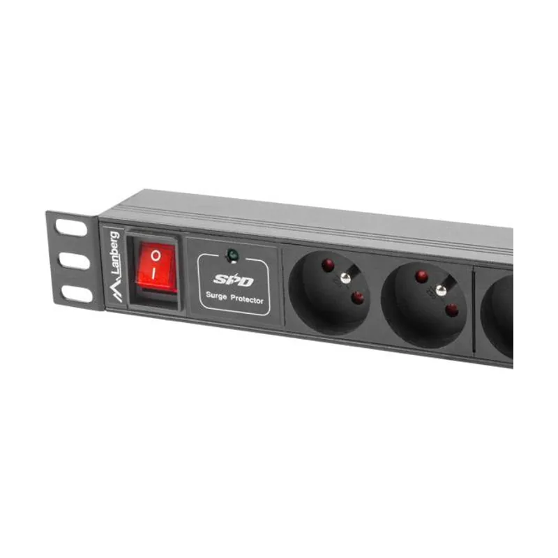 PDU-07E-0200-IEC-BK base múltiple 2 m 7 salidas AC Interior
