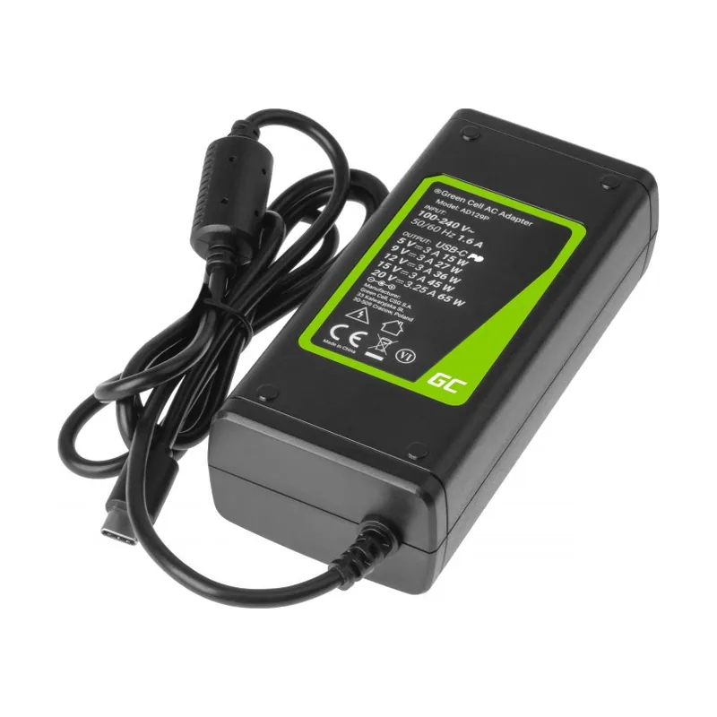 Green Cell AD134P adaptador e inversor de corriente Interior 65 W