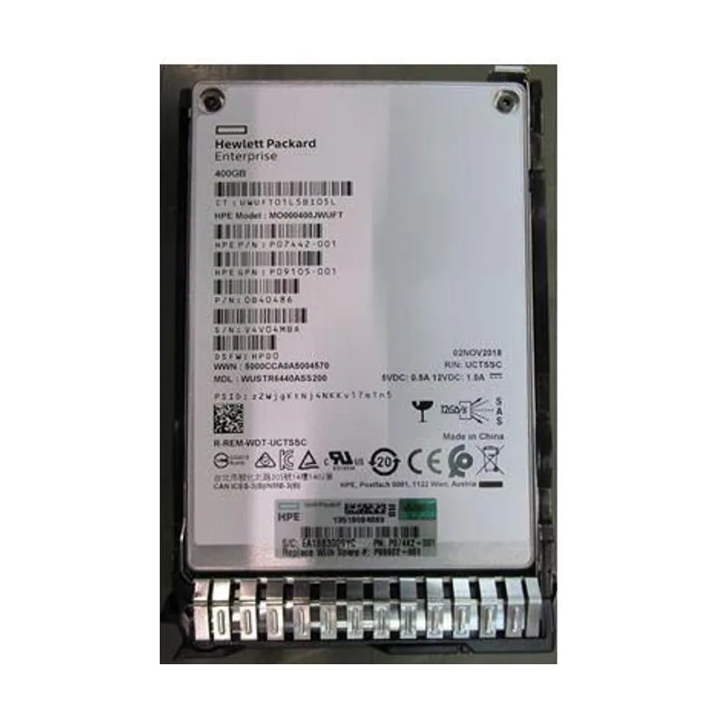 Hewlett Packard Enterprise SSD SFF SAS MU SC DS