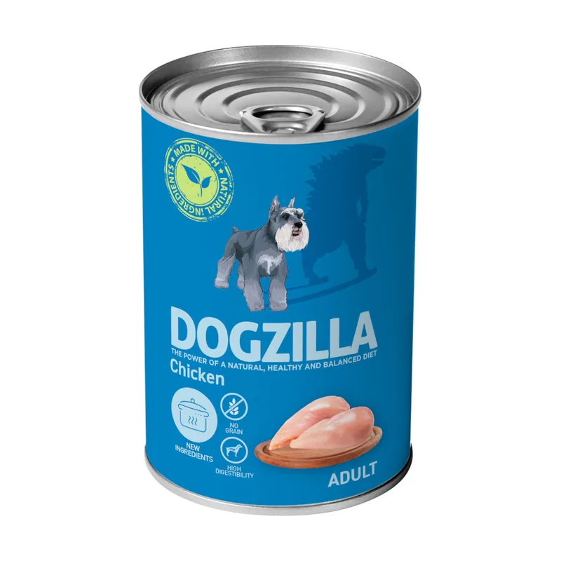 Dogzilla 800 g Pollo Grain Free lata