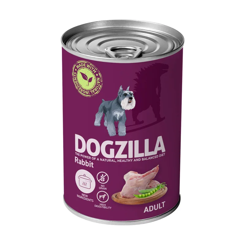 Dogzilla 400 g Adult Conejo lata