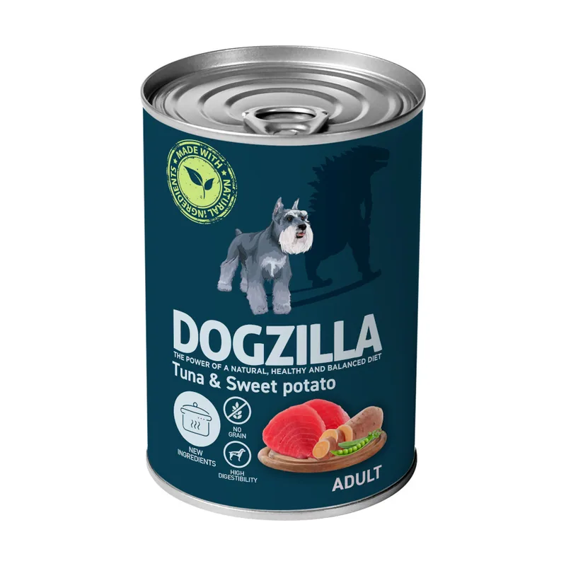 Dogzilla 800 g Adult Atún y Batatas lata