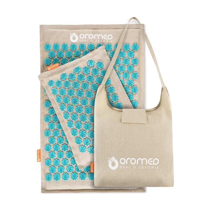 Oromed Esterilla de masaje de acupresión ORO-SALTH con púas para el dolor y el insomnio
