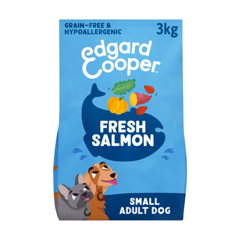 Edgard & Cooper 3 kg Pienso Hipoalergénico Salmón