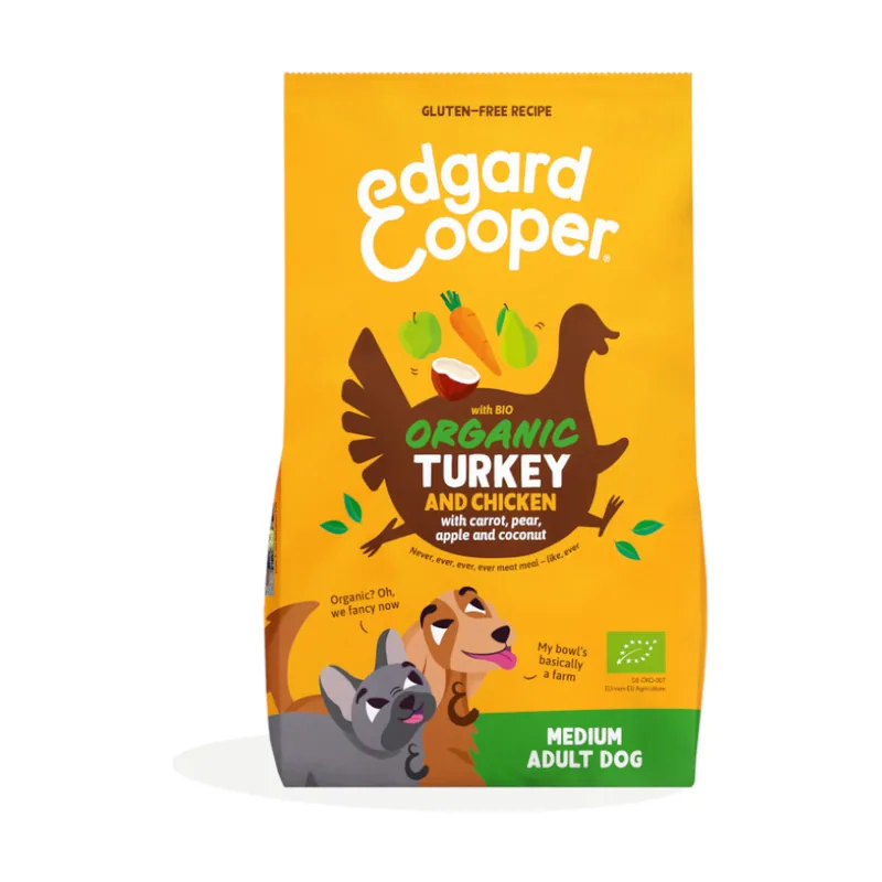 Edgard & Cooper 2.5 kg Adult Bio Pavo pienso