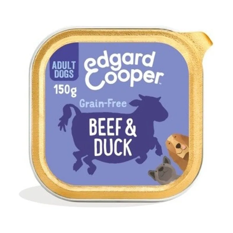 Edgard & Cooper 150 g Adult Ternera y Pato tarrina