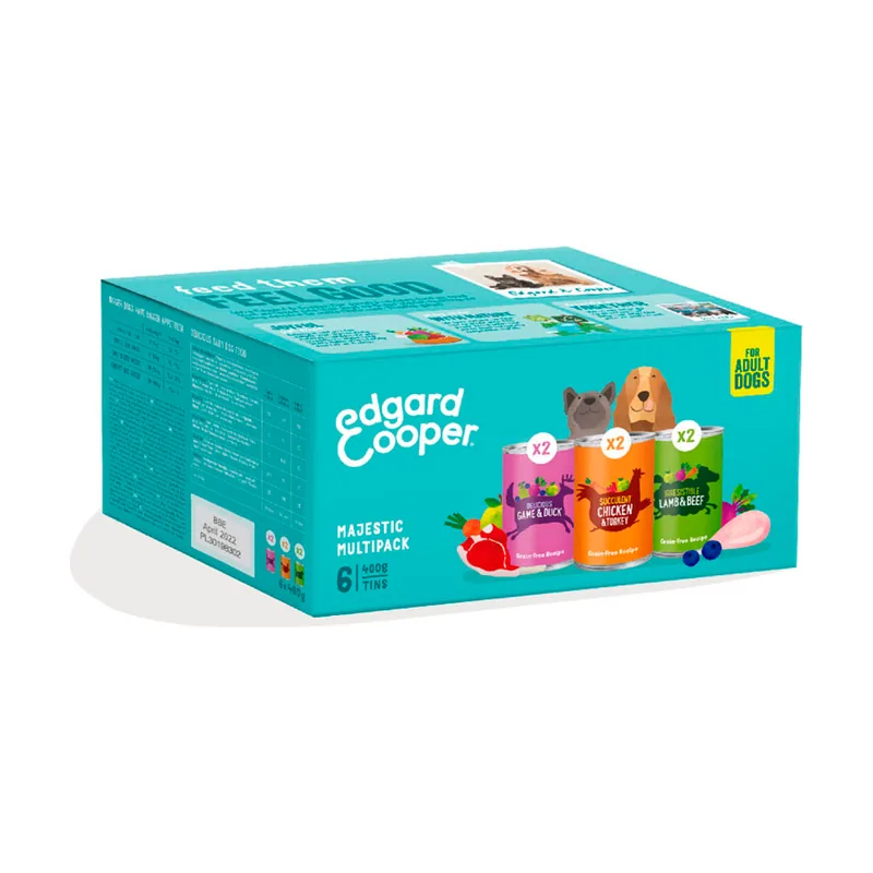 Edgard & Cooper 6 latas x 400 g latas