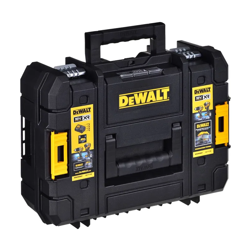 Maszyny Dewalt DEVALTAS. Combo Komplektas 18V SMOGTUVĄ DCD805 + Posūkio Kampą DCF850 2x5,0Ah POWERSTACK DCK2050H2T