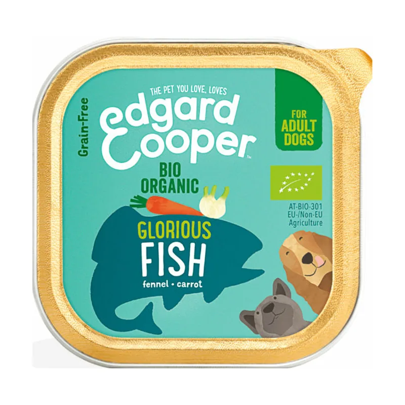 Edgard & Cooper 100 g Bio Organic pescado tarrina