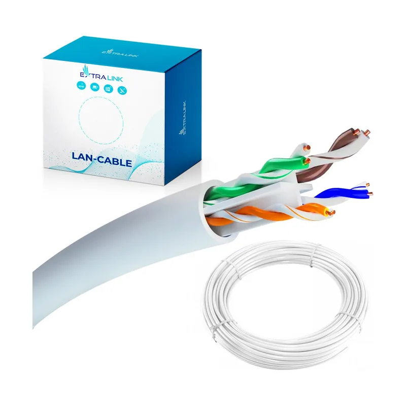 Cable Ethernet 50M CAT6 para interior