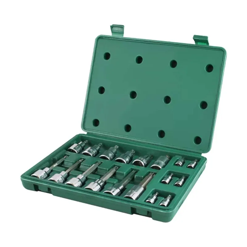 ST09052SJ Juego de Llaves de Vaso para Brocas Torx