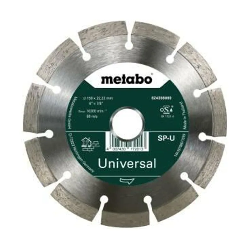 624308000 624308000-Disco de Diamante SP para Uso General 150 x 22,23 mm Altura segmento 7 mm
