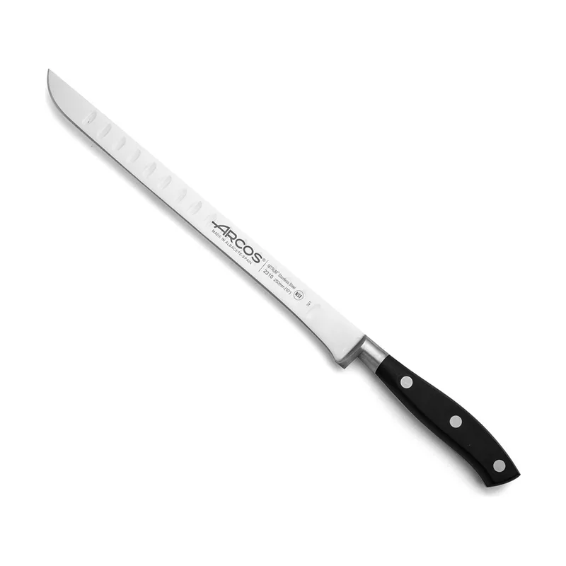 Arcos Cuchillo Jamonero con Alveolos 250 mm