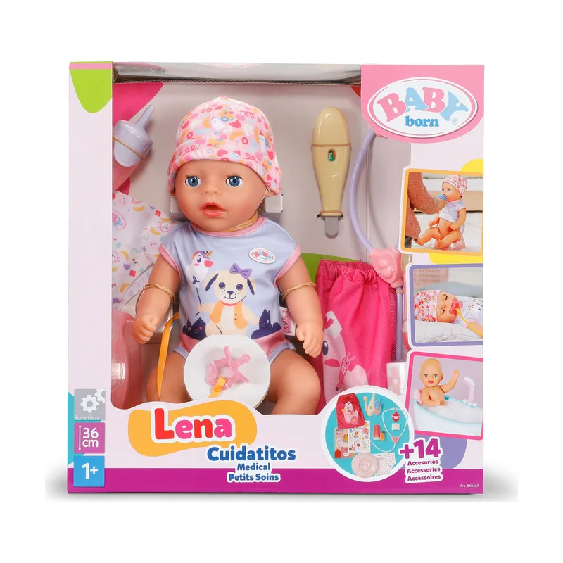 Lena cuidaditos baby born 36cm
