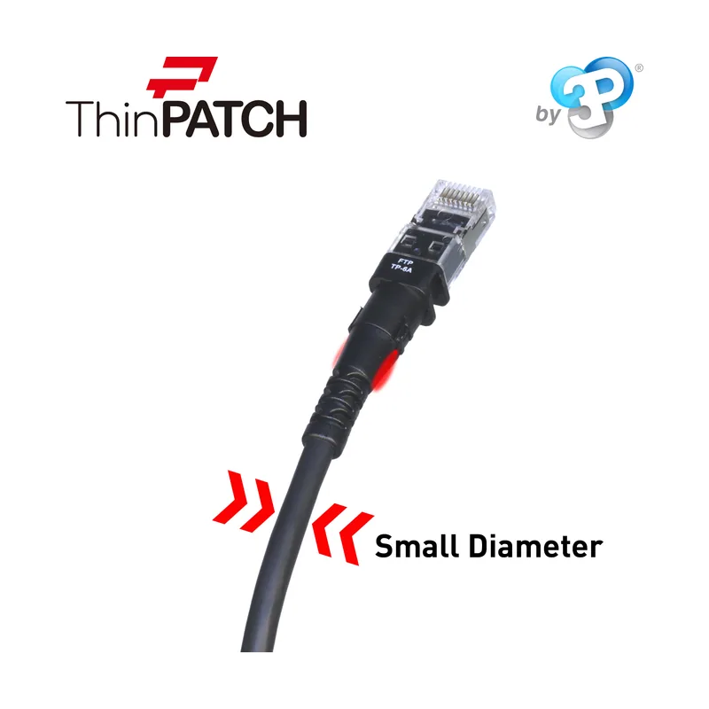 TP-6A-F/10 cable de red Negro 3,1 m Cat6a F/UTP FTP