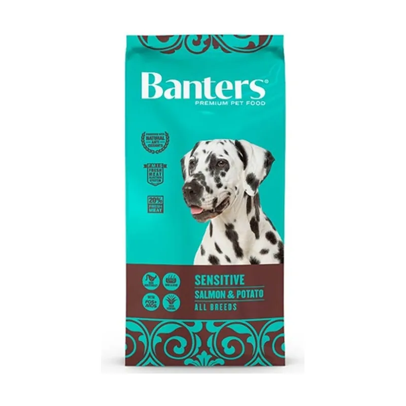 Banters 3 kg Sensitive Salmón y Patata pienso
