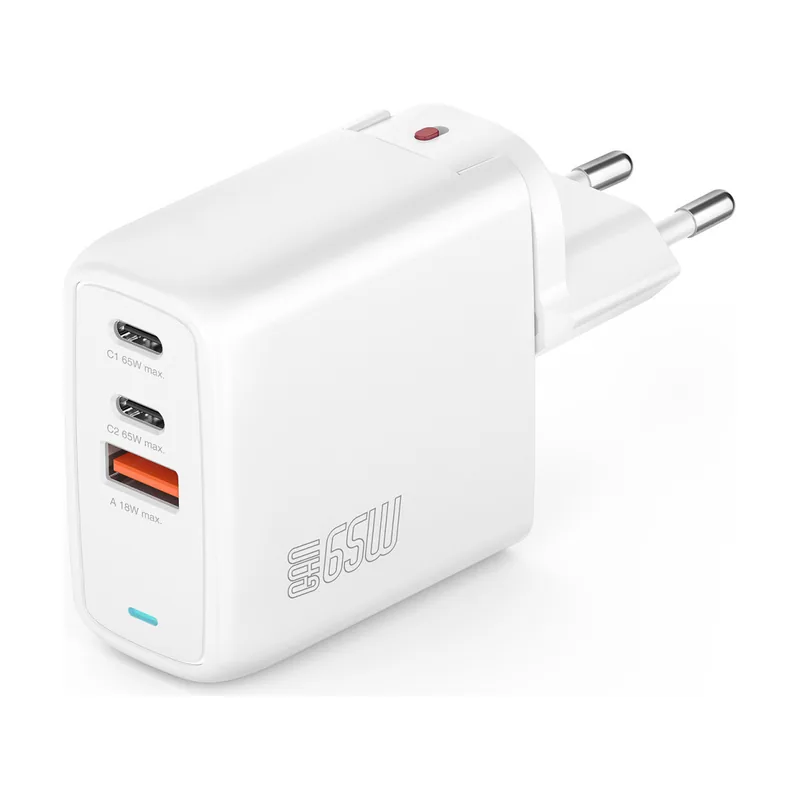 GaN Flex Universal Blanco Corriente alterna Carga rápida Interior